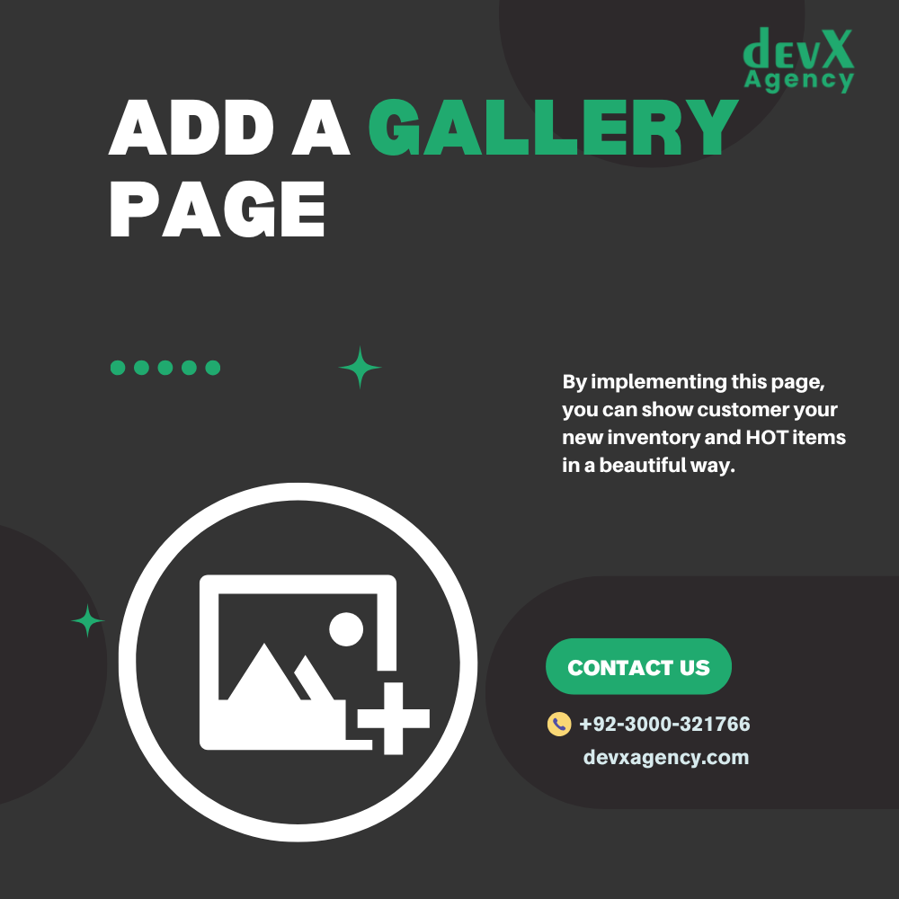 Add a gallery page